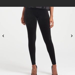 Spanx velvet leggings